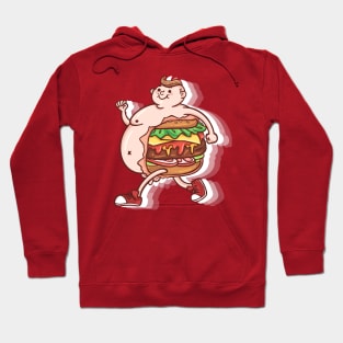 Burger Man Hoodie